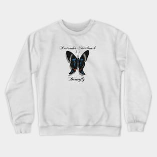 Periander Metalmark Butterfly Labeled Crewneck Sweatshirt